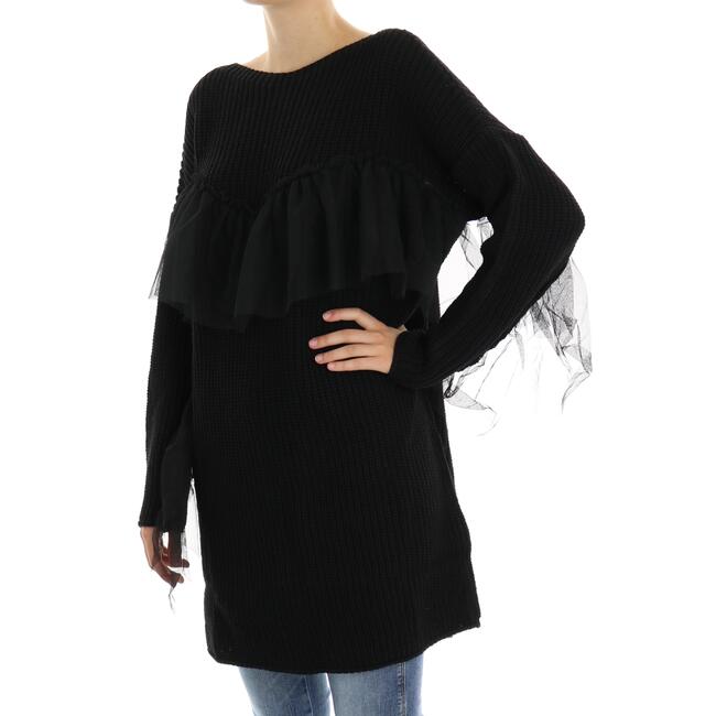 MAXI MAGLIA TULLE GAELLE - Mad Fashion | img vers.650x/